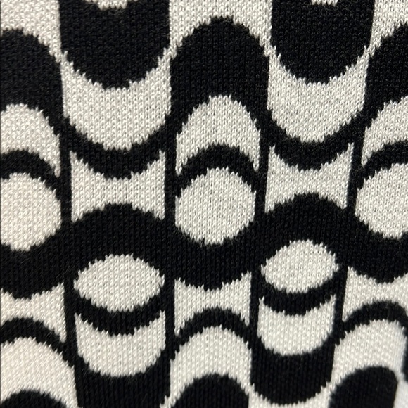 ✨House of Harlow 1960 Black and White Geometric Sheath Dress 👗 - Picture 7 of 13